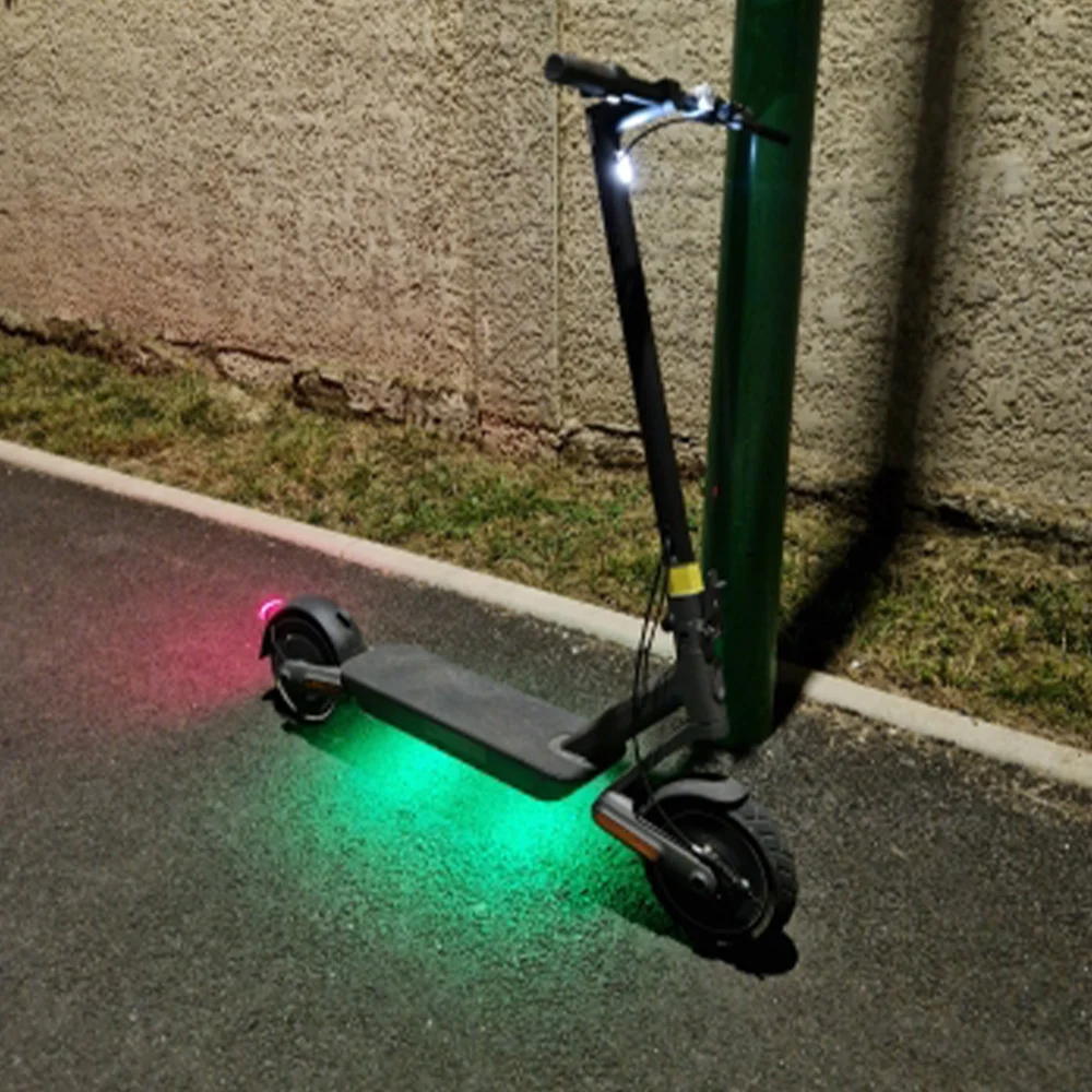 Luces LED RGB para patinete y bici | Flash inalámbrico