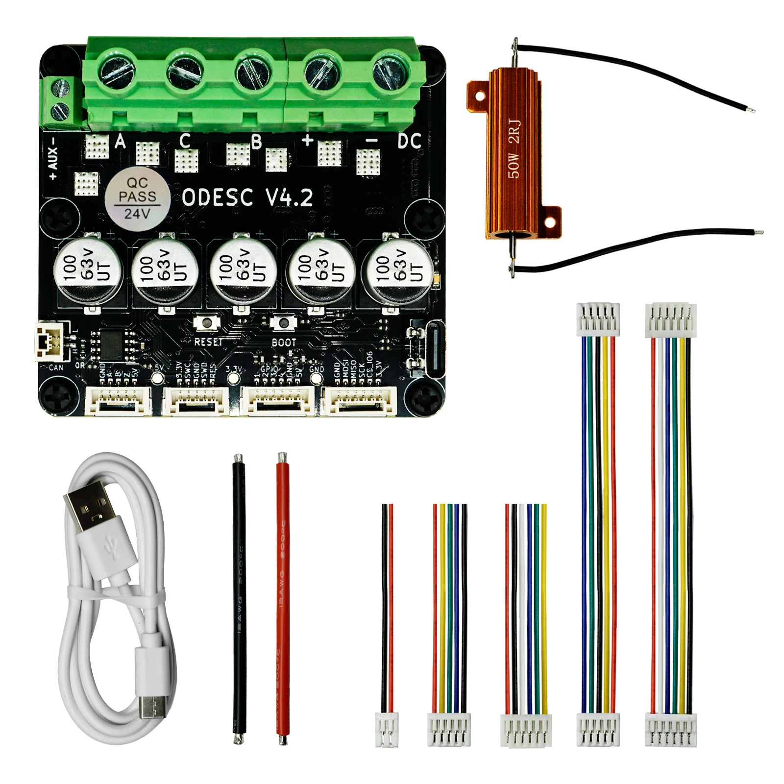 Controlador ODESC V4.2 para motor sin escobillas de alta precisión