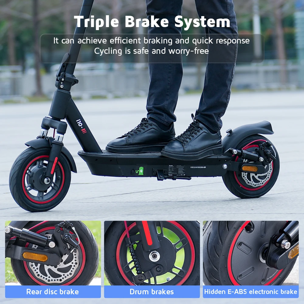 Patinete Eléctrico IScooter I10 650W 15AH 45 km