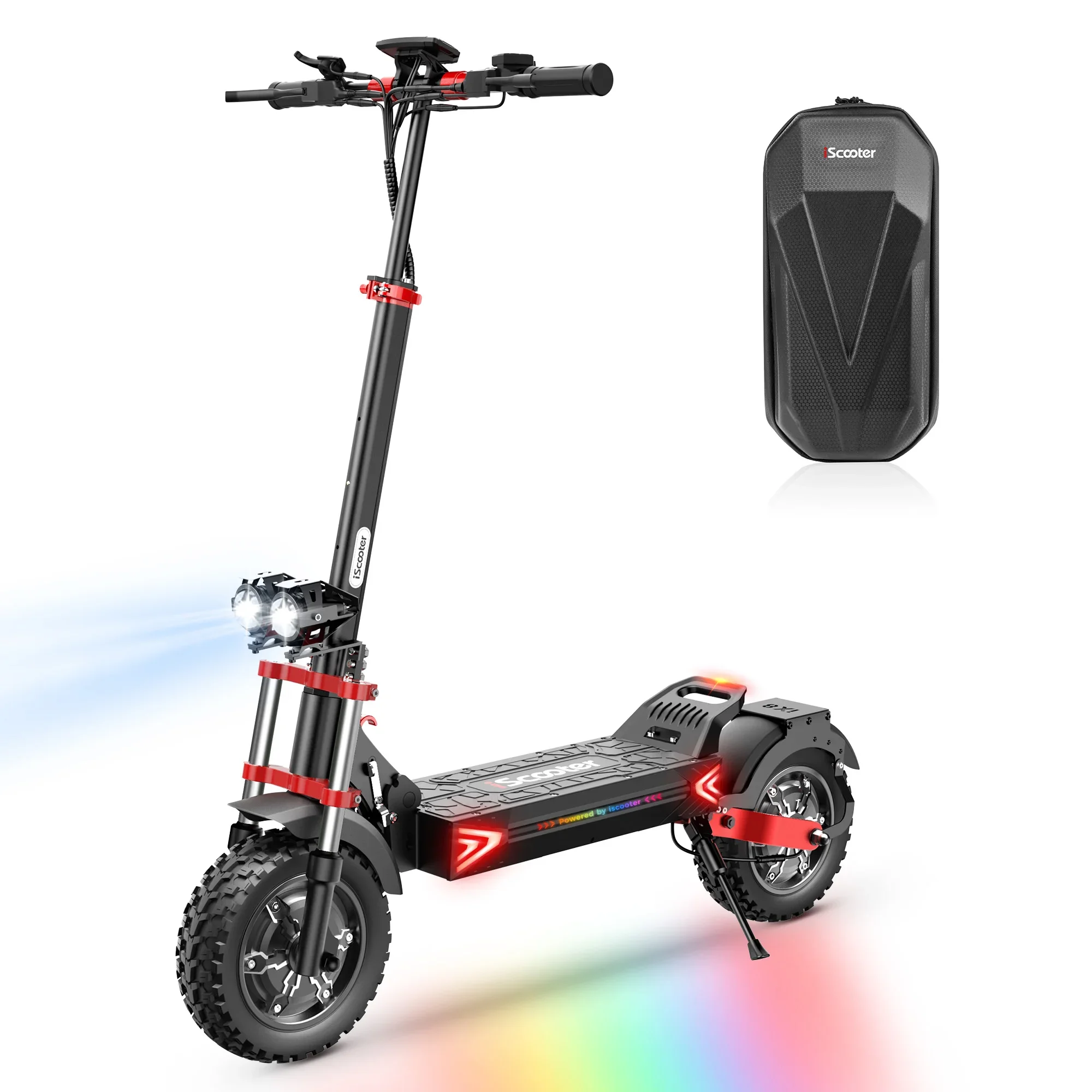 Patinete Eléctrico iScooter iX8 48V 20Ah Todoterreno Plegable