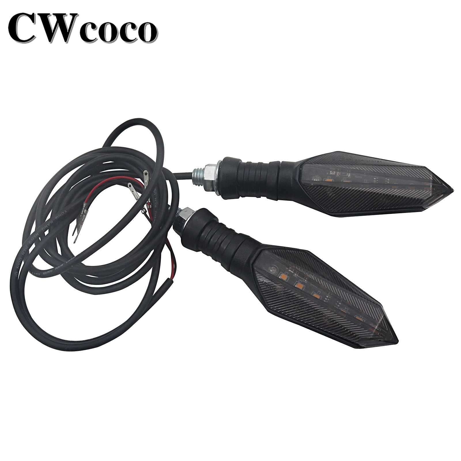 Luz de giro recta 60V para patinete Citycoco y moto