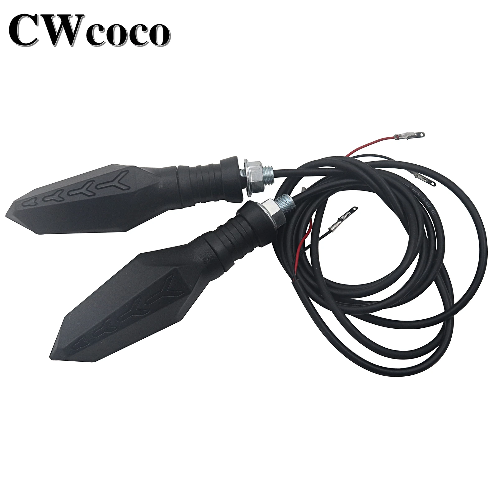 Luz de giro recta 60V para patinete Citycoco y moto