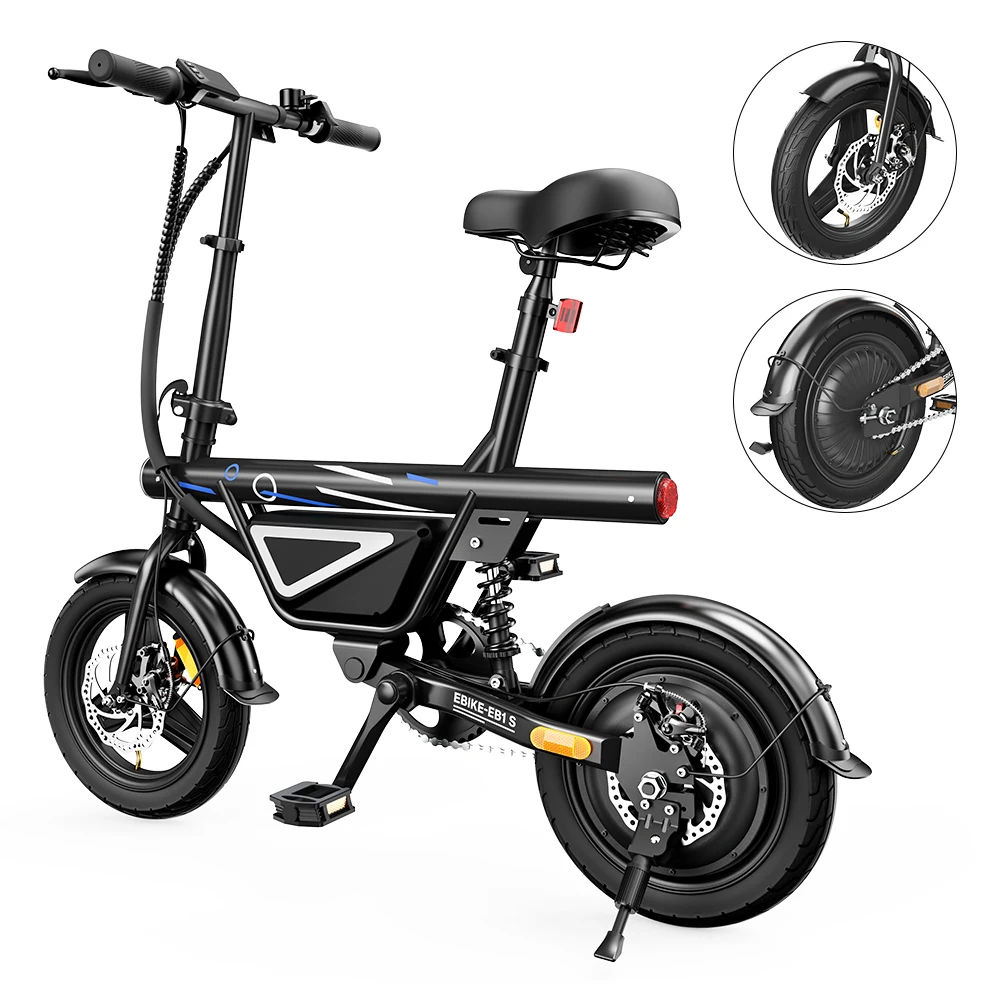 IScooter EB1S: Bicicleta Eléctrica 250W con App y 35 km/h