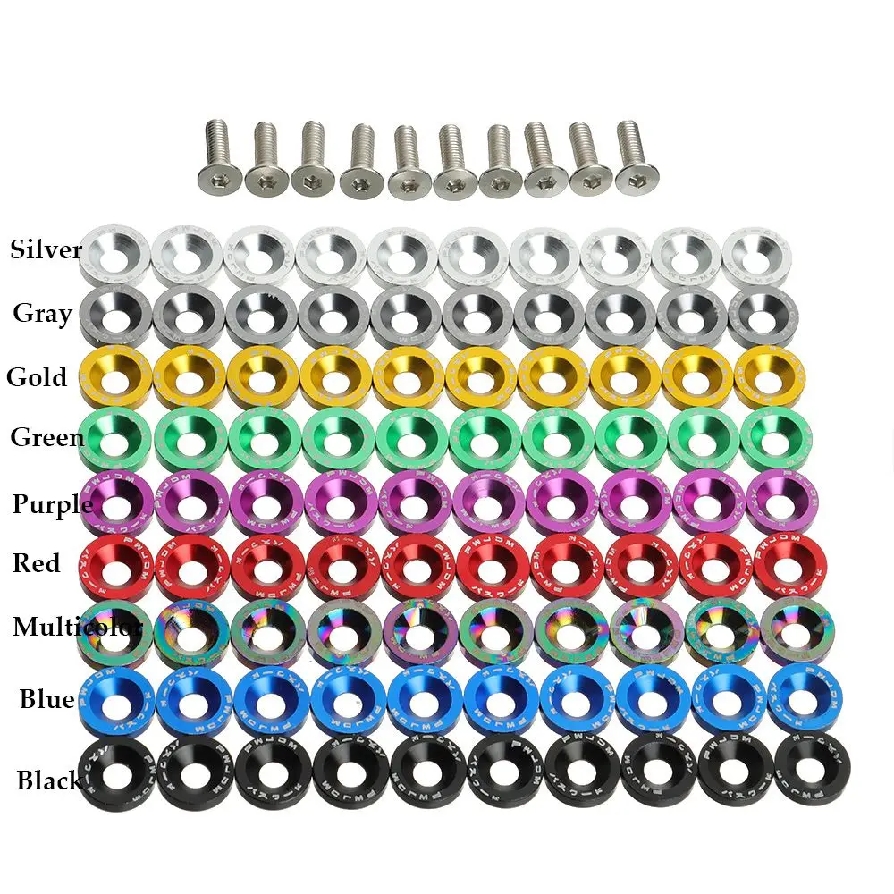Tornillos y arandelas para patinete eléctrico - Set 10 piezas