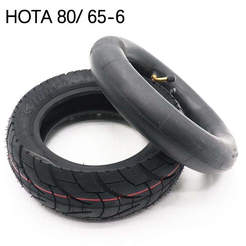 Neumático 80/65-6 con cámara para patinete eléctrico Zero