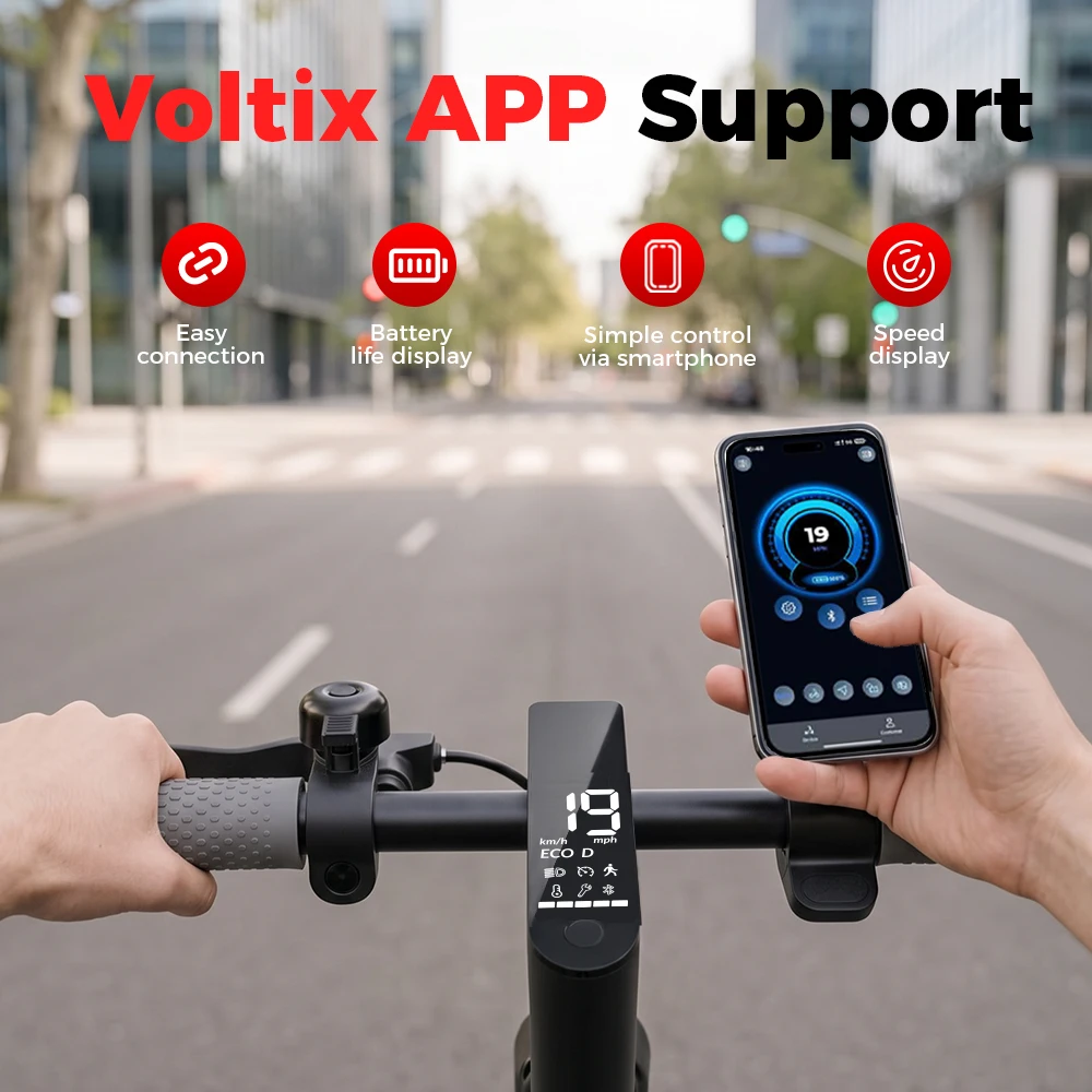 Patinete Eléctrico iScooter W3C 8.5 36V 7.8Ah con App