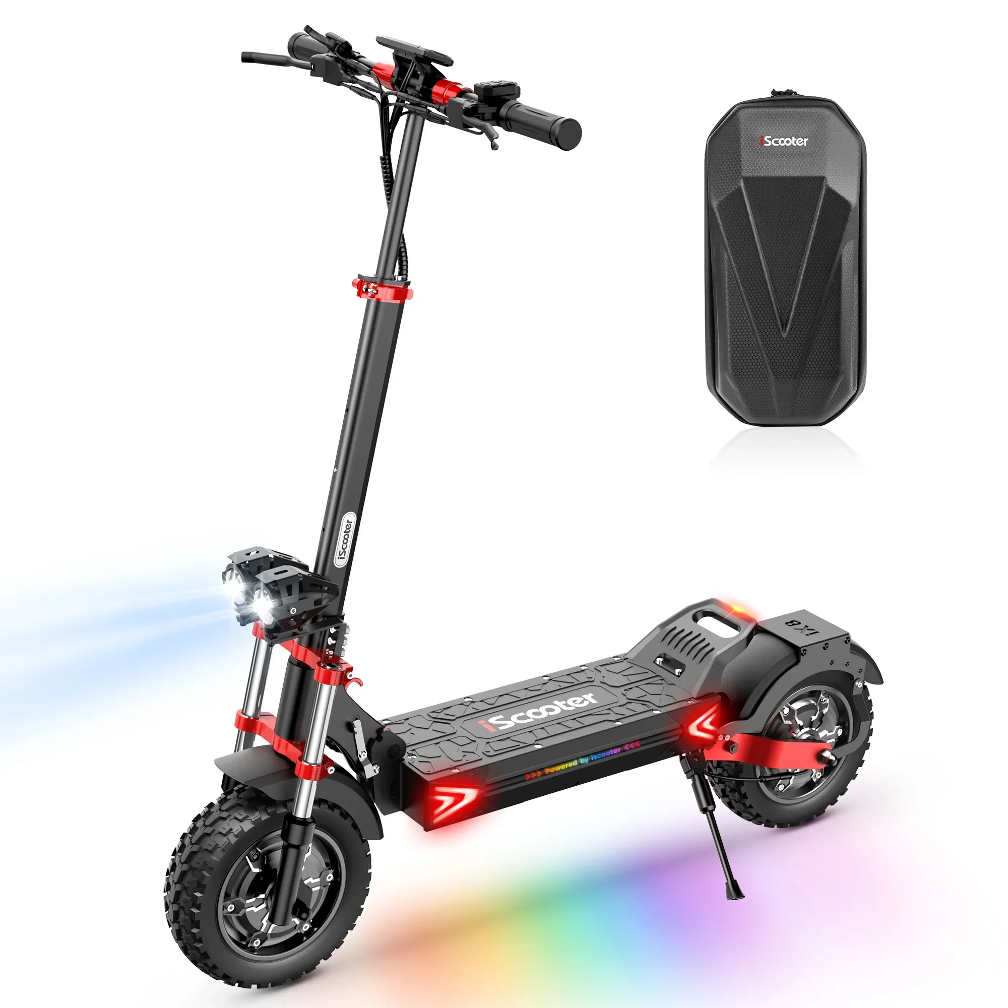 Patinete Eléctrico iScooter iX8 48V 20Ah Todoterreno Plegable