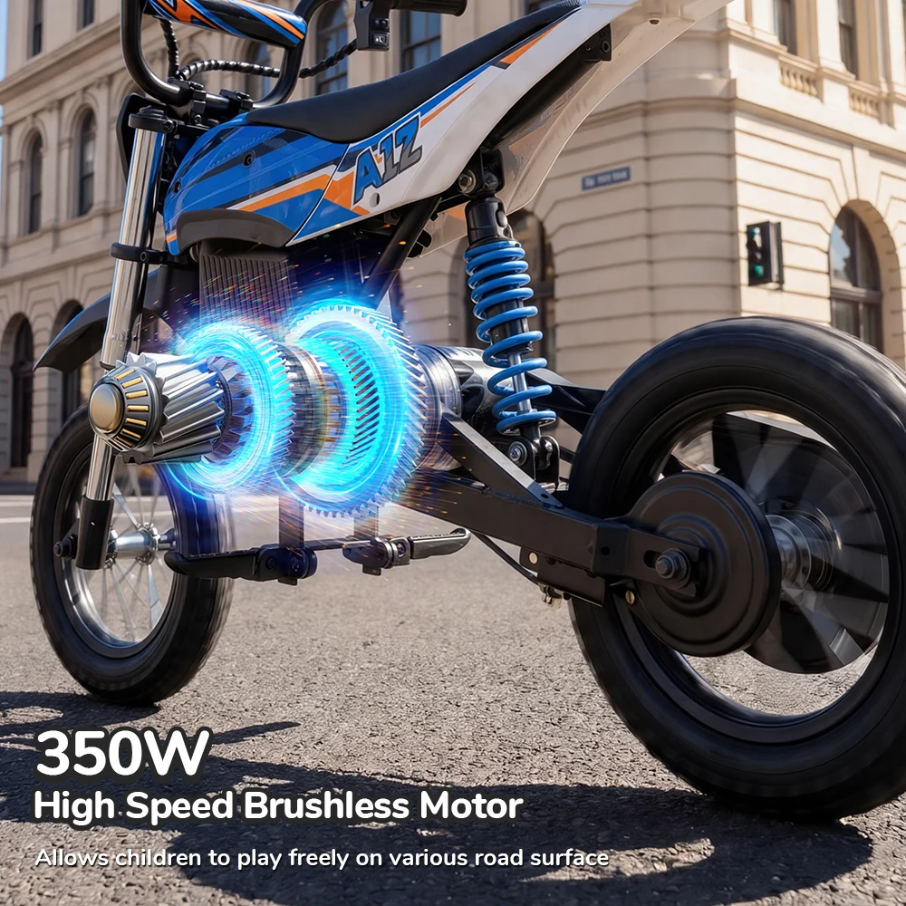 Moto eléctrica infantil IScooter A12 350W 25 km/h off-road