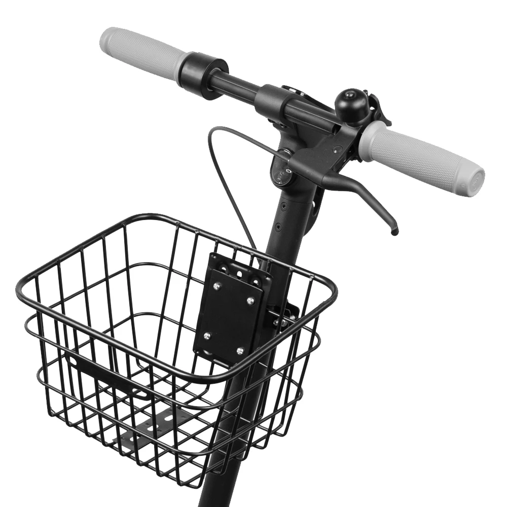 Cesta frontal de acero inoxidable para Xiaomi M365 y Ninebot