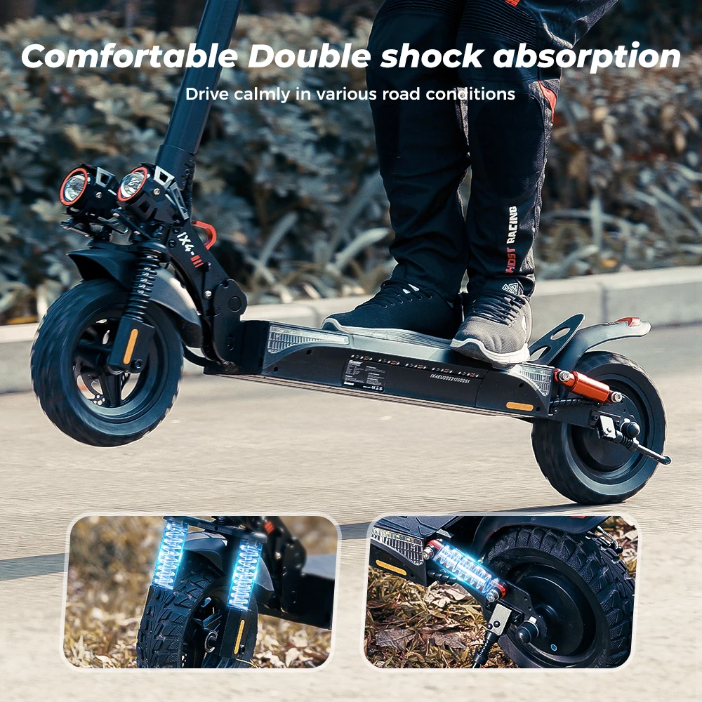 Patinete Eléctrico IScooter IX4 800W 48V 15Ah 45km/h