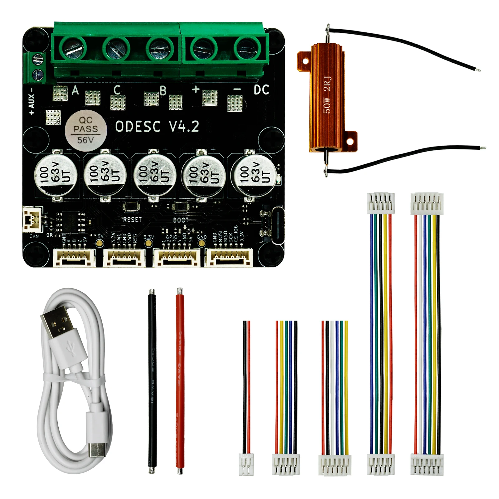 Controlador ODESC V4.2 para motor sin escobillas de alta precisión