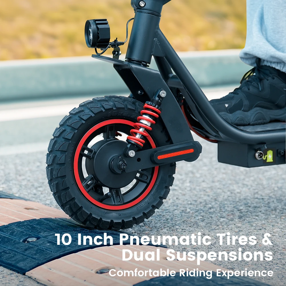 Patinete eléctrico iScooter i10Pro 10 15Ah 45 km/h y 60 km