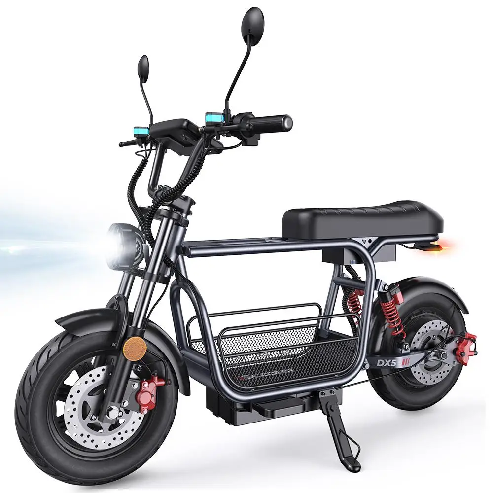 Patinete Eléctrico IScooter DX5 1500W, 15.6Ah, 60-70 km, NFC