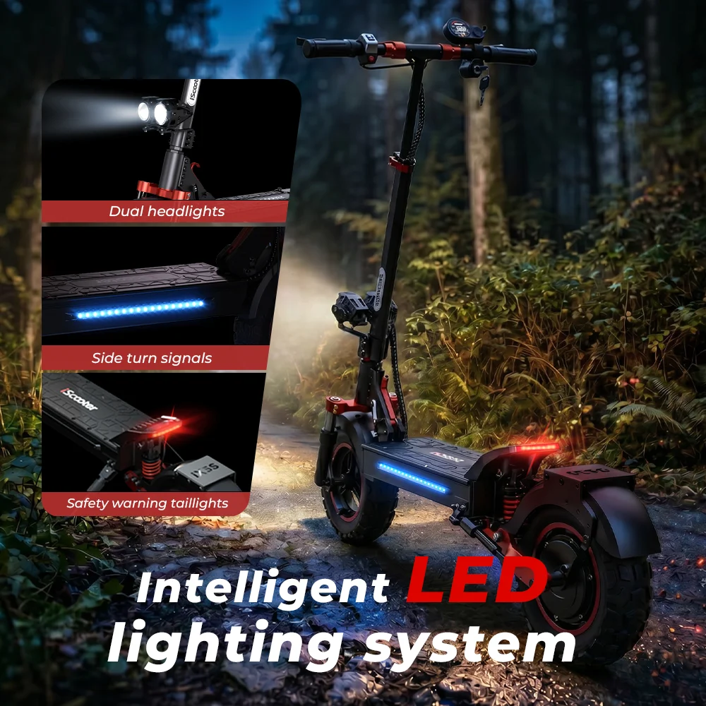 Patinete Eléctrico iScooter iX5s 1000W 15Ah Off Road