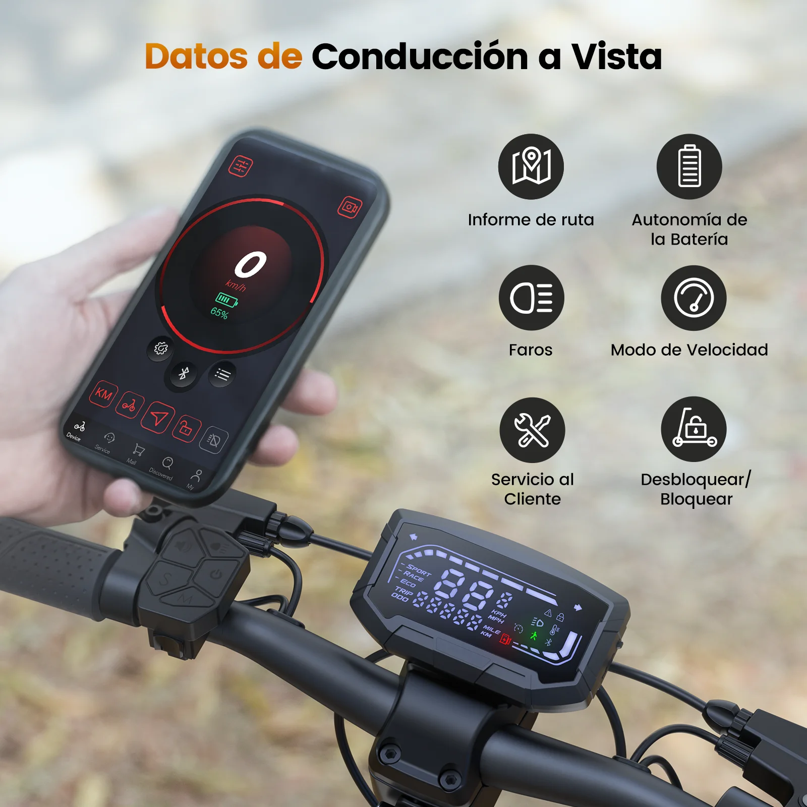 Patinete Eléctrico IScooter IX7Pro: 80 km y App