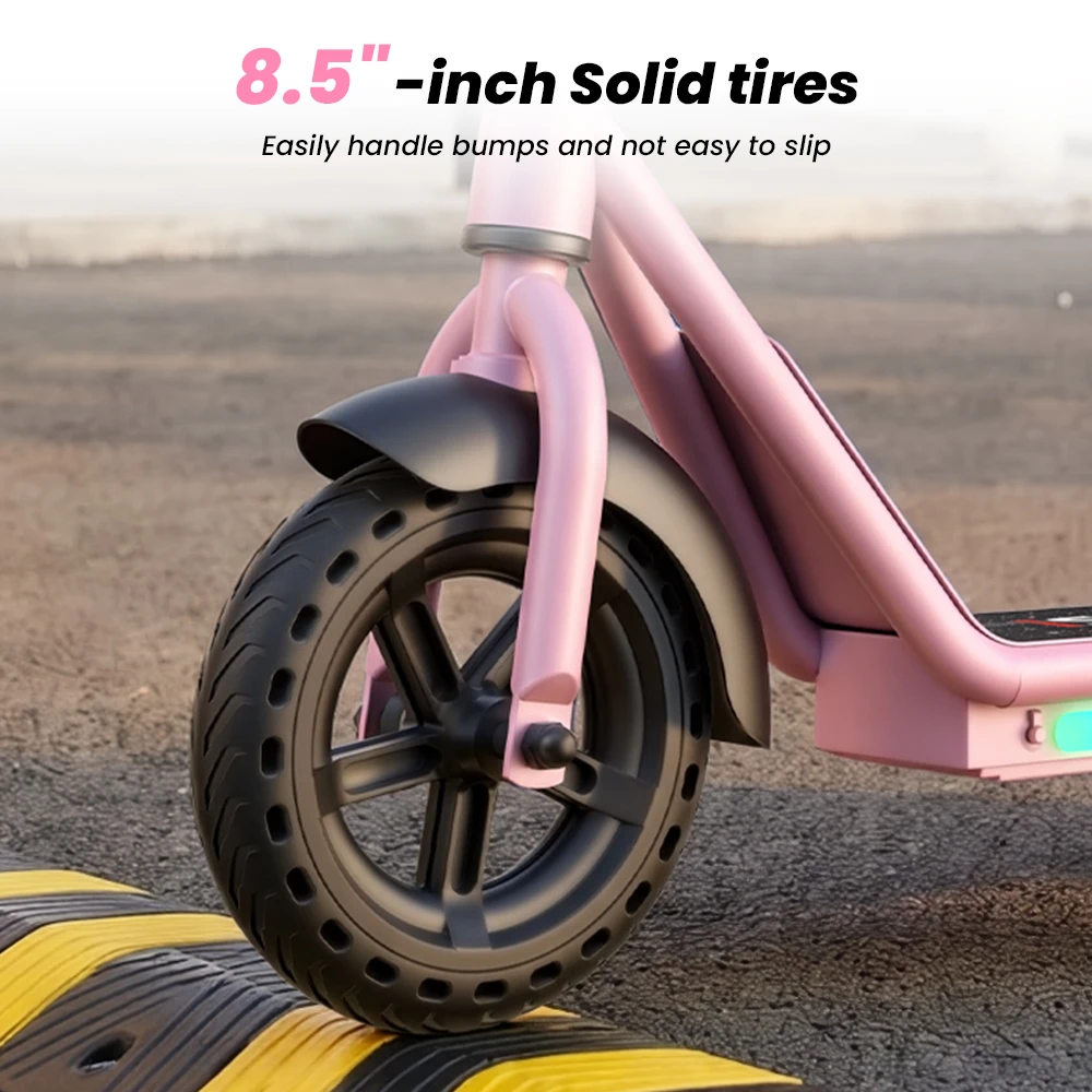 Patinete Eléctrico Infantil IScooter IK7 con Cesta y Asiento