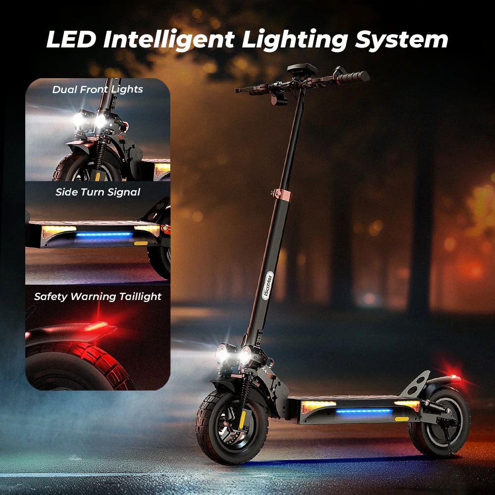 Patinete Eléctrico IScooter IX4 800W 48V 15AH 45 km/h