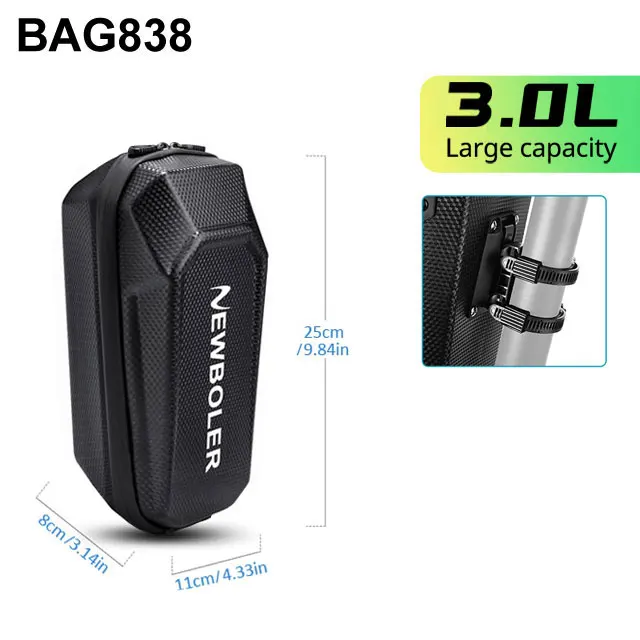 Bolsa patinete eléctrico NEWBOLER 3L/5L con USB impermeable