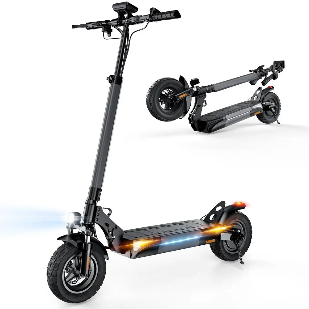 Patinete eléctrico IScooter W9 1000W, 45 km autonomía y 45 km/h