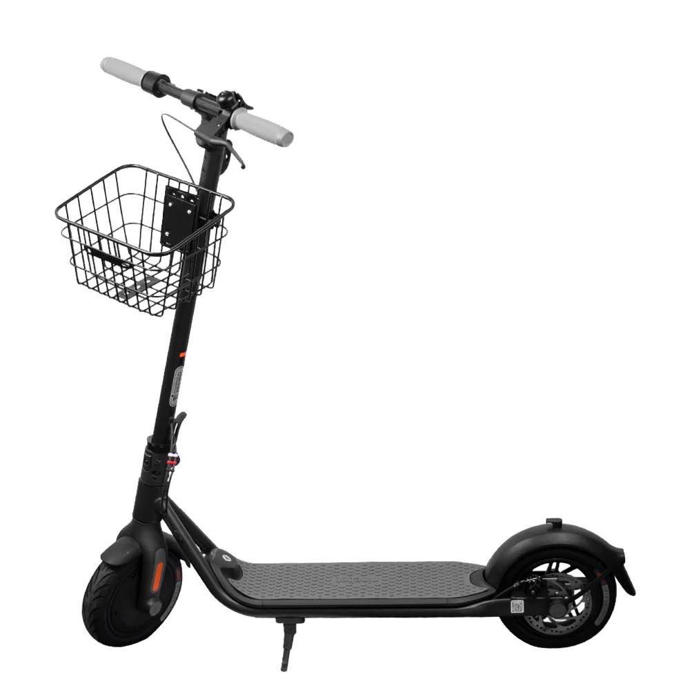 Cesta frontal de acero inoxidable para Xiaomi M365 y Ninebot
