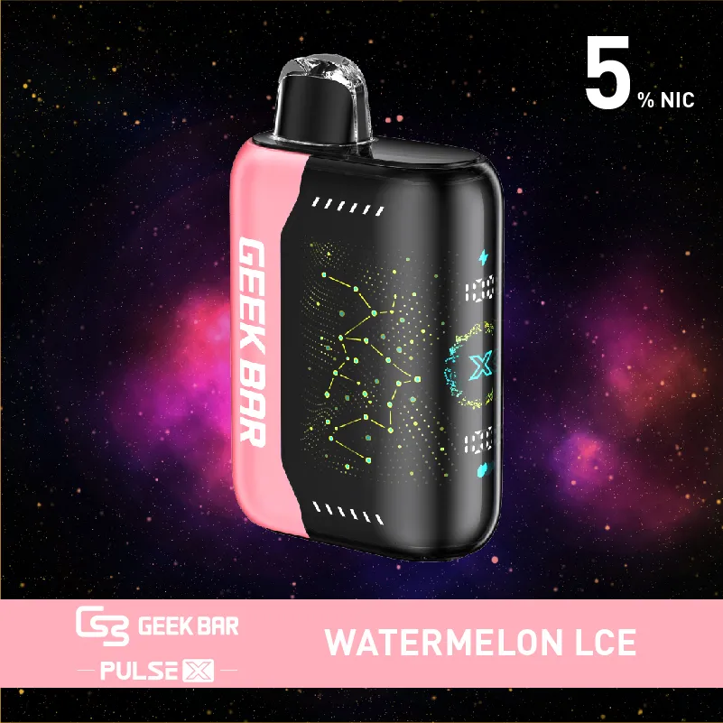B-Pop Watermelon lce GEEK BAR Pulse X  