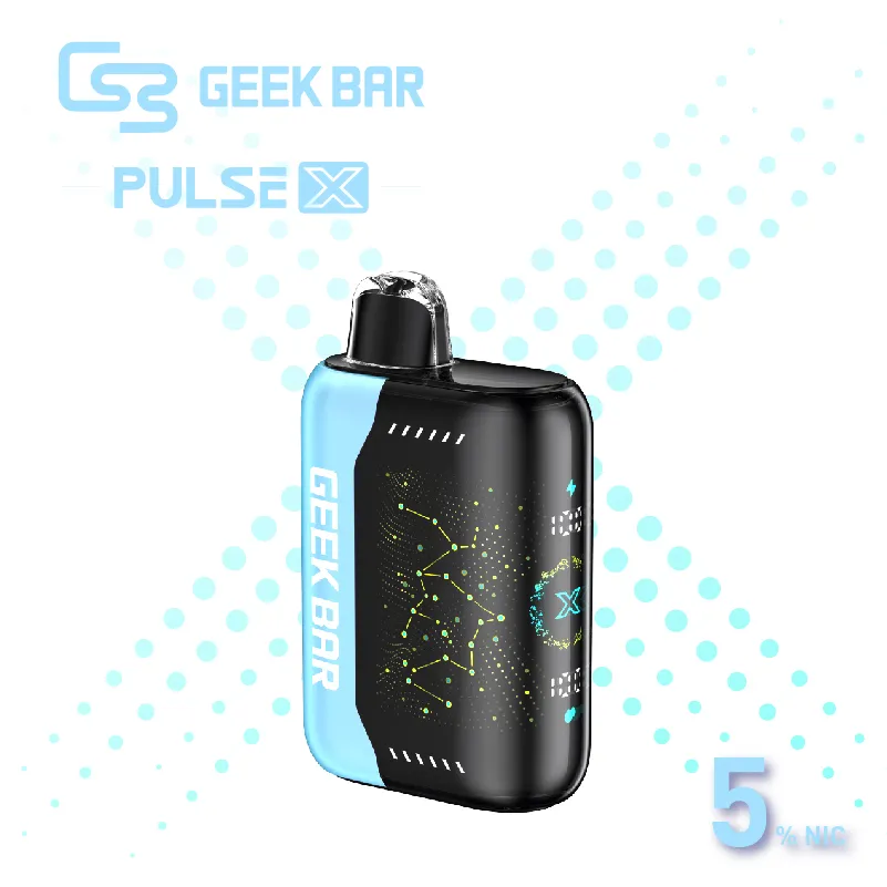 Blue Razz lce  GEEK BAR Pulse X  