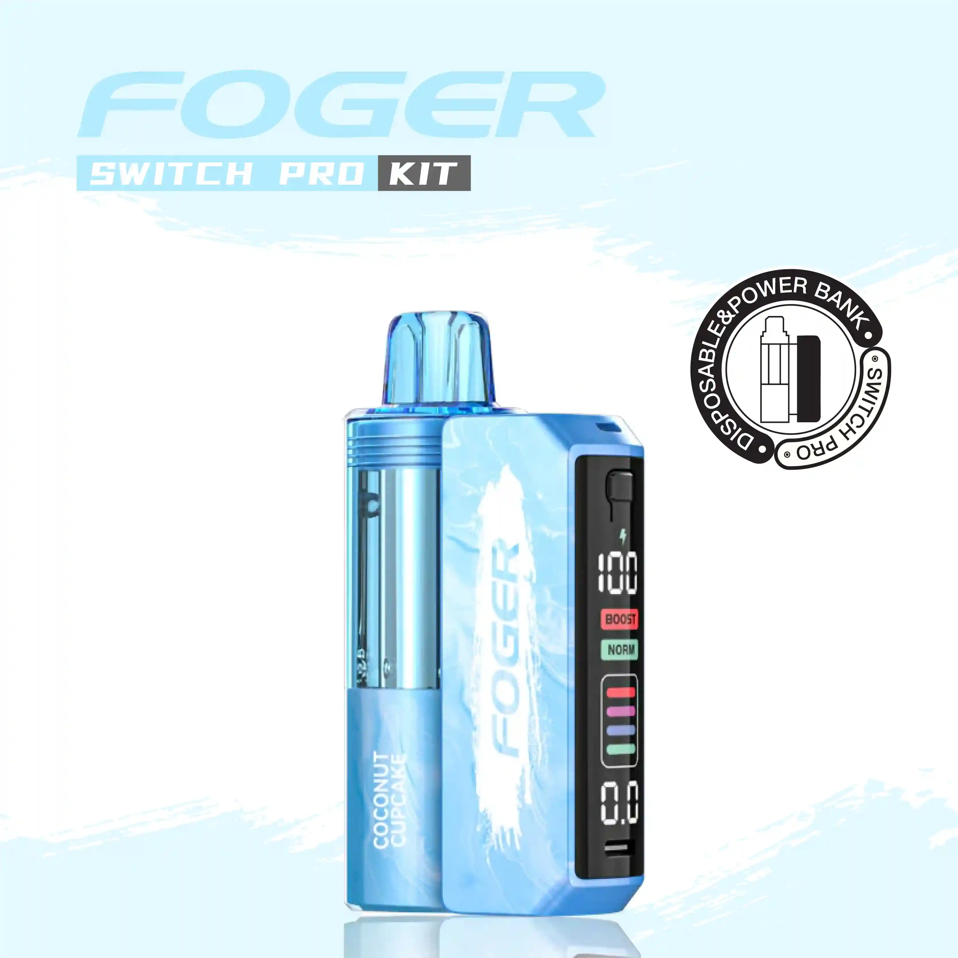 Coconut Cupcake Foger switch pro Kit