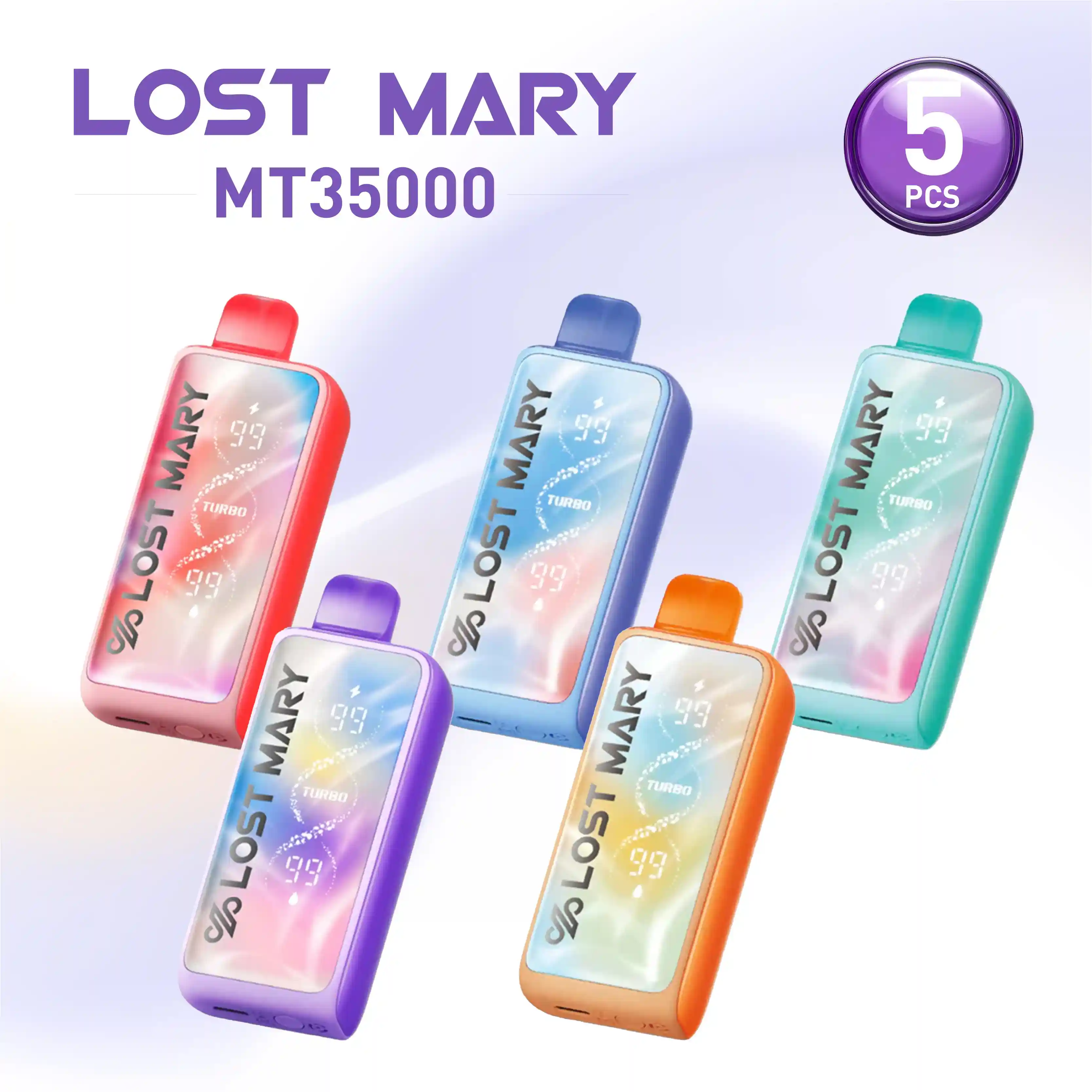 LOST MARY MT35K Turbo 5pcs