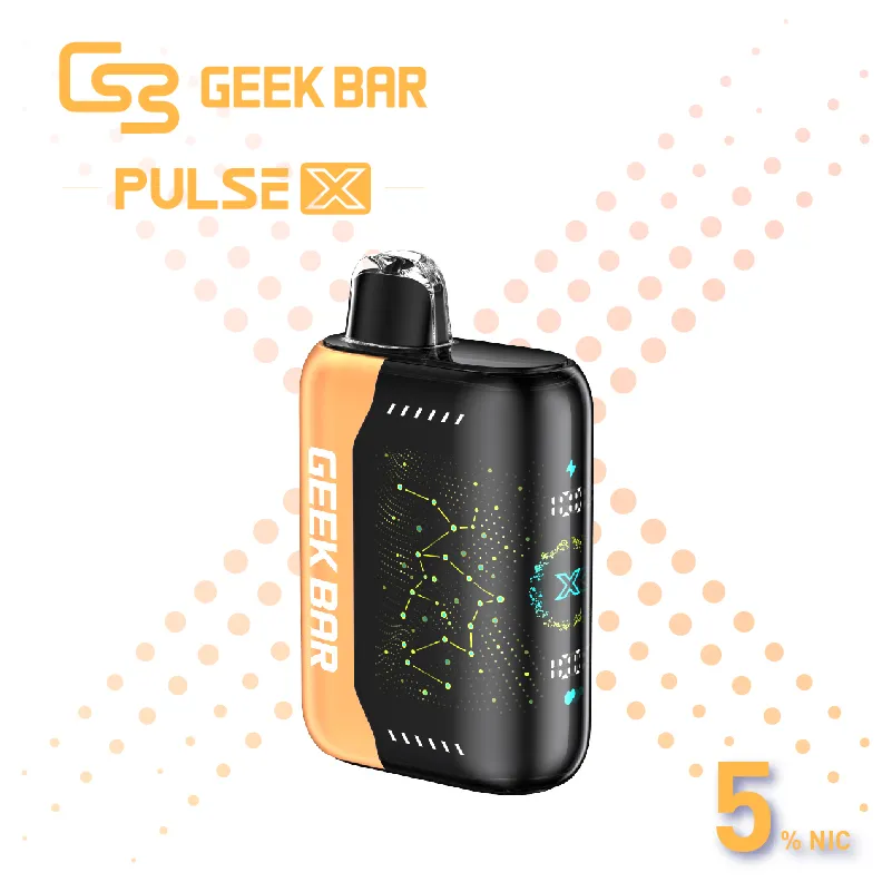 Orange Fcuking Fab GEEK BAR Pulse X  