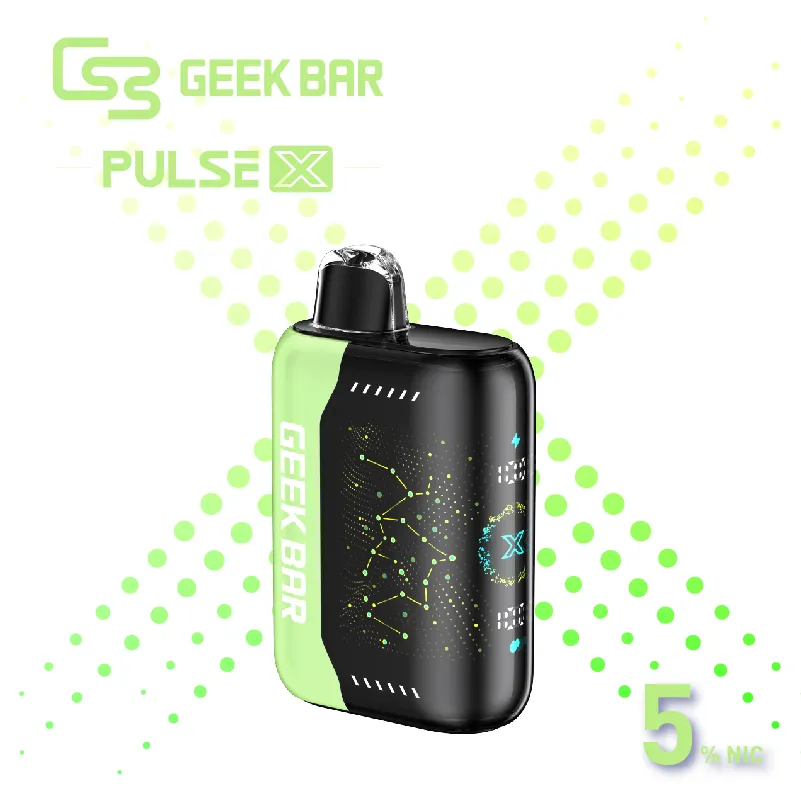 Sour Apple lce GEEK BAR Pulse X  