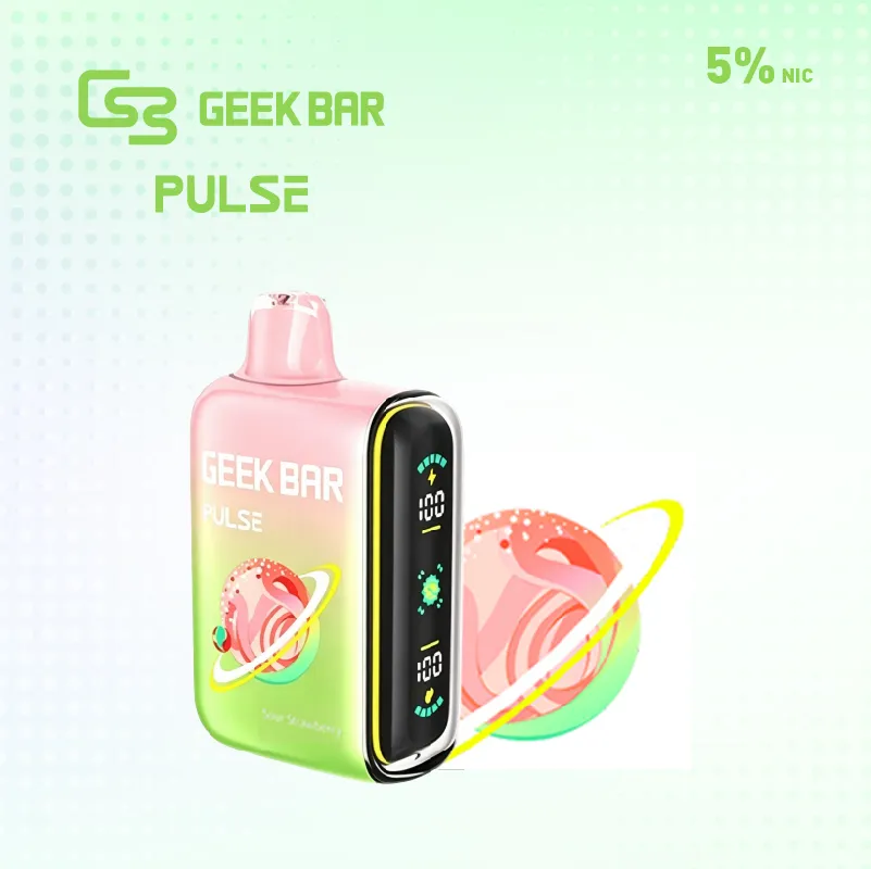 Sour Strawberry GEEK BAR Pulse