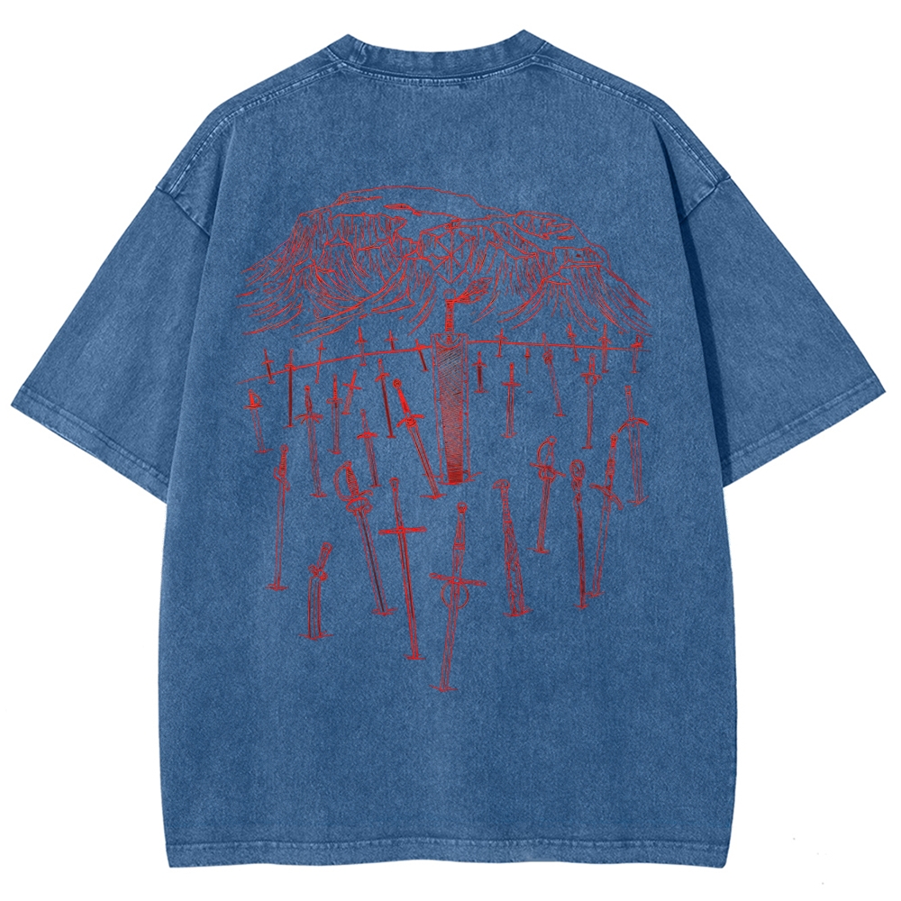 Berserk Unisex Fit Washed T-Shirt