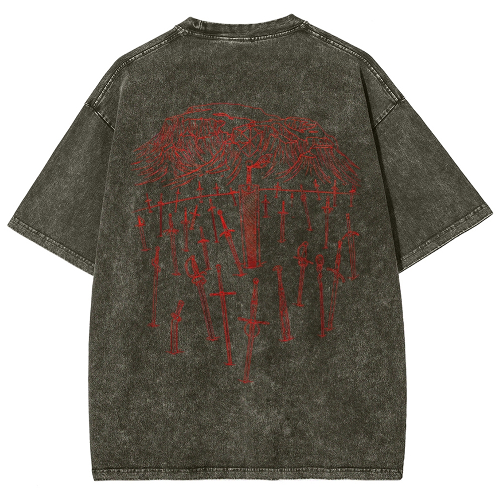 Berserk Unisex Fit Washed T-Shirt
