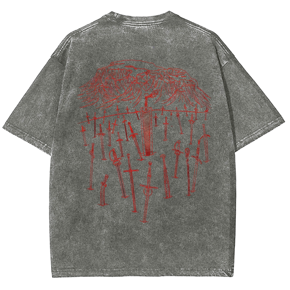 Berserk Unisex Fit Washed T-Shirt