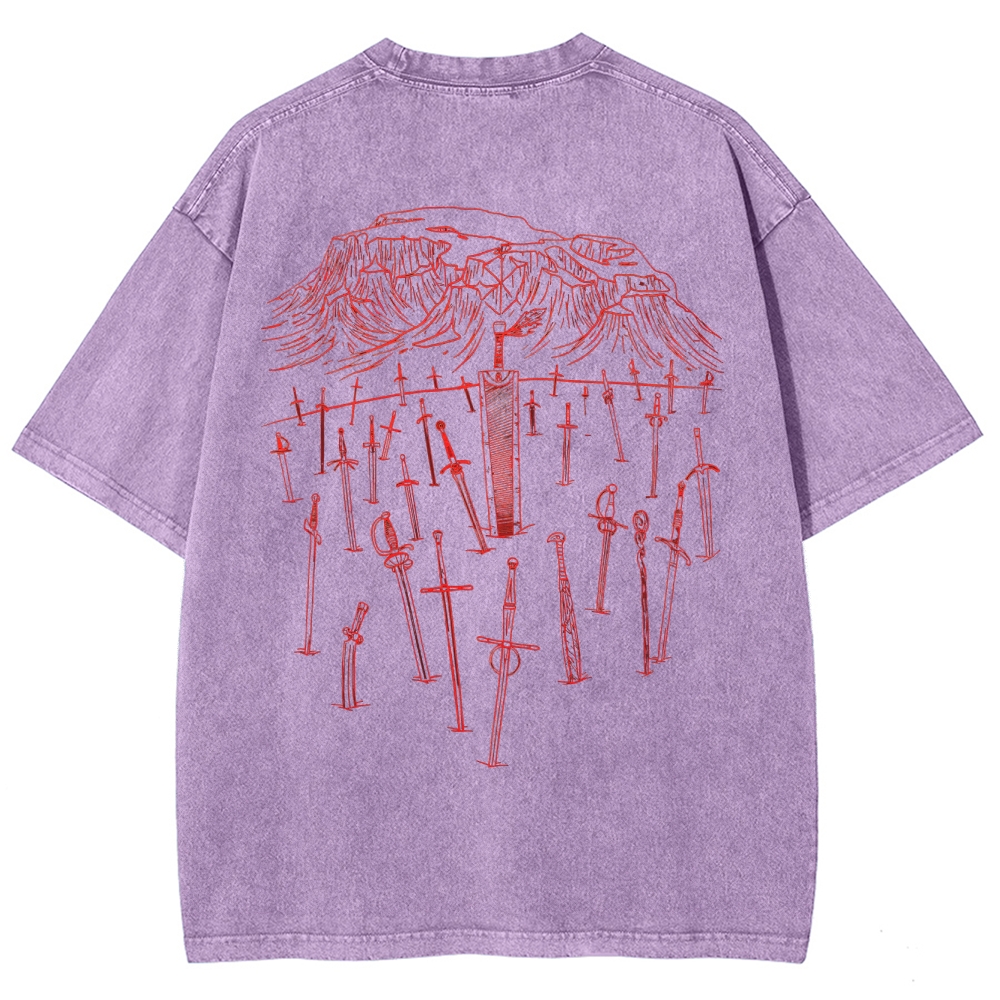 Berserk Unisex Fit Washed T-Shirt