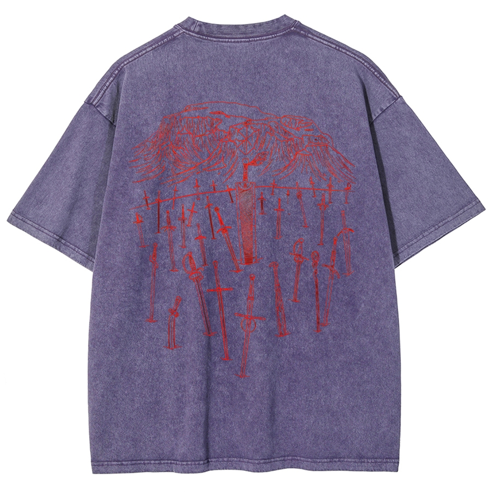 Berserk Unisex Fit Washed T-Shirt