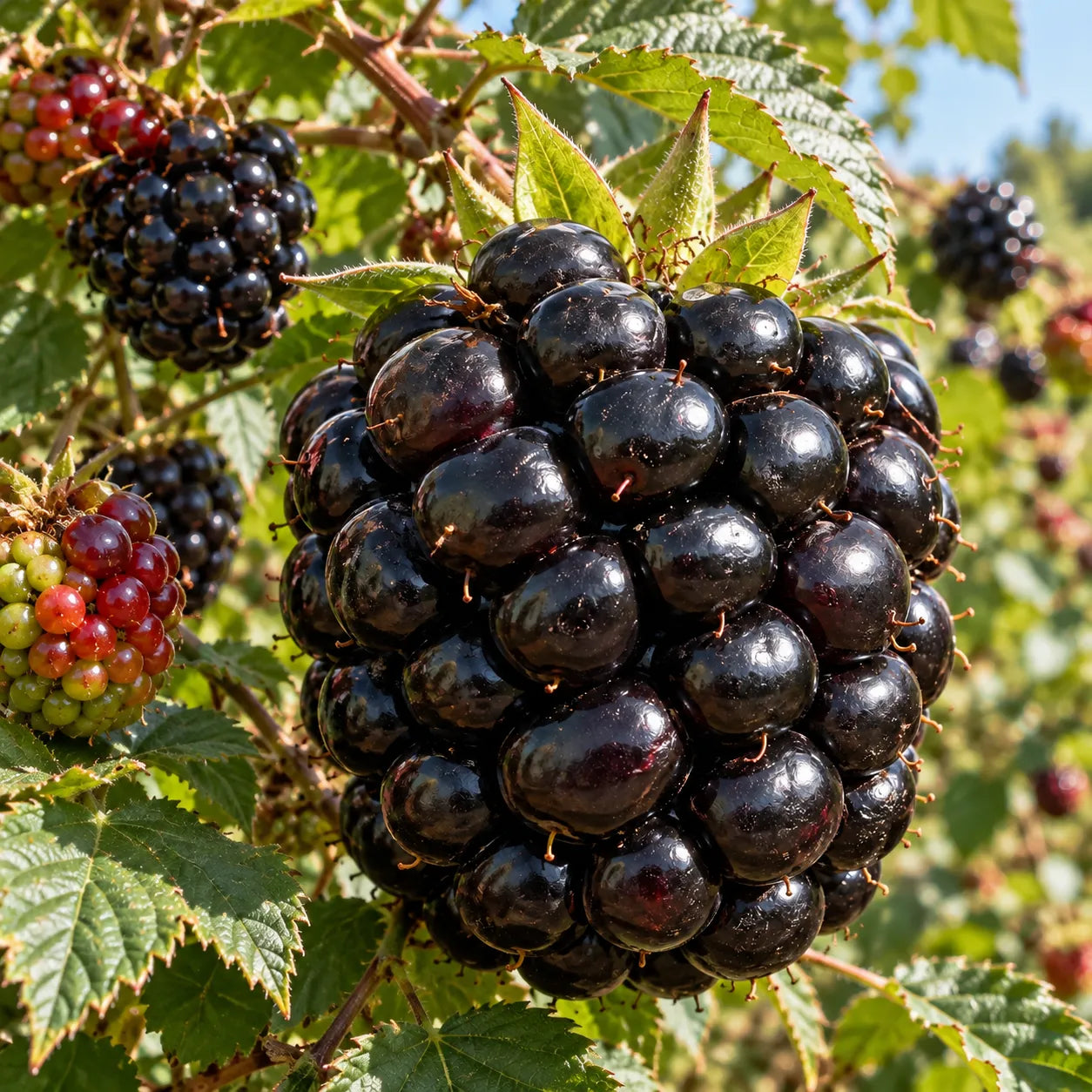 🖤 Semená obrovských sladkých černíc – extra veľké, šťavnaté plody do domácich záhrad! 🍇