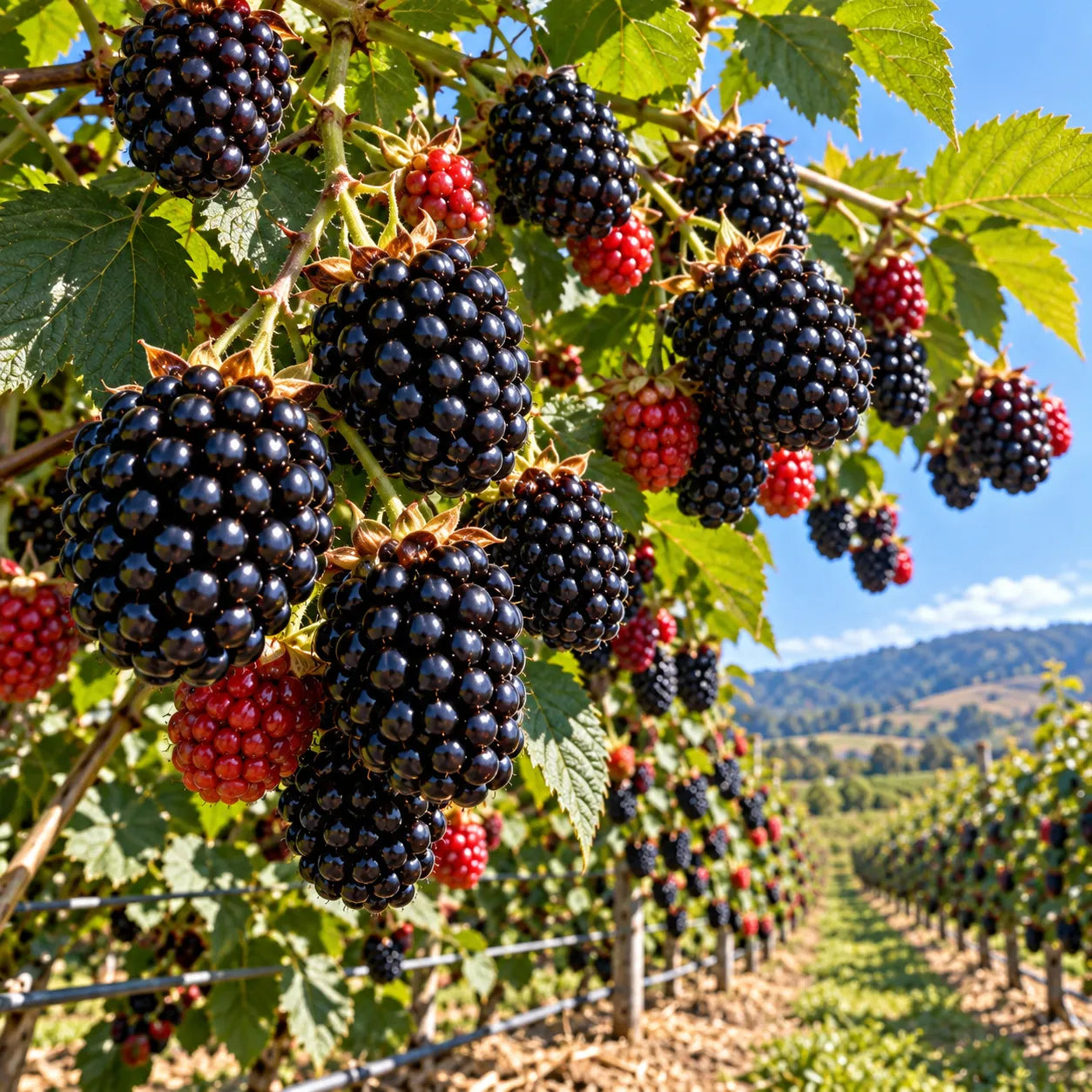 🖤 Semená obrovských sladkých černíc – extra veľké, šťavnaté plody do domácich záhrad! 🍇