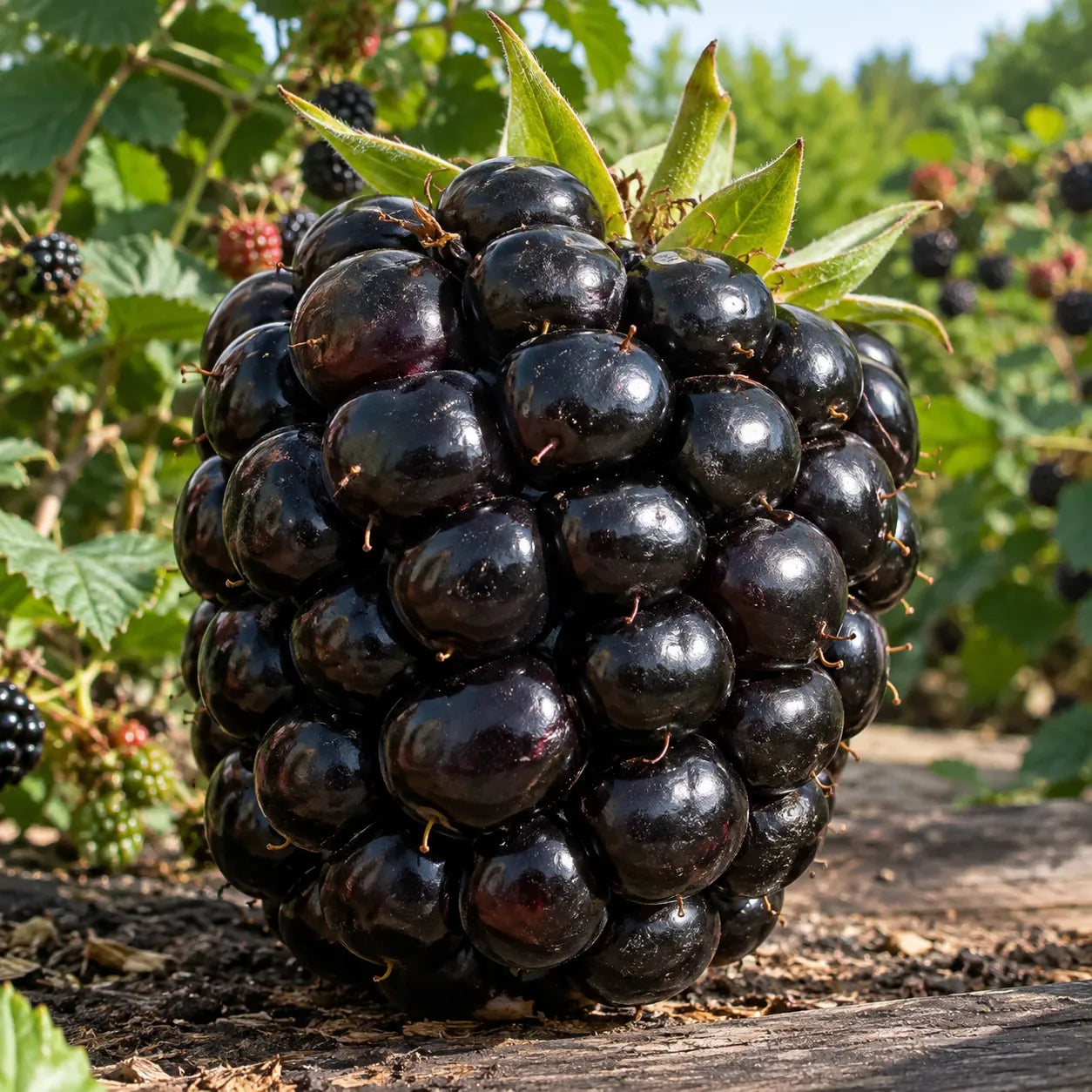 🖤 Semená obrovských sladkých černíc – extra veľké, šťavnaté plody do domácich záhrad! 🍇