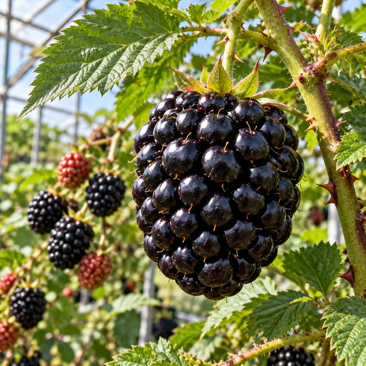 🖤 Semená obrovských sladkých černíc – extra veľké, šťavnaté plody do domácich záhrad! 🍇