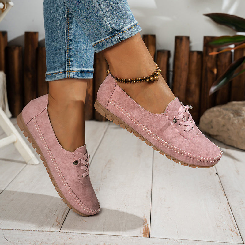 🎉New Year's Gift 50% OFF!👟Ladies' Comfortable Casual Loafers: Soft PU Leather + Non-Slip Sole – Perfect For Every Outfit & Every Day!