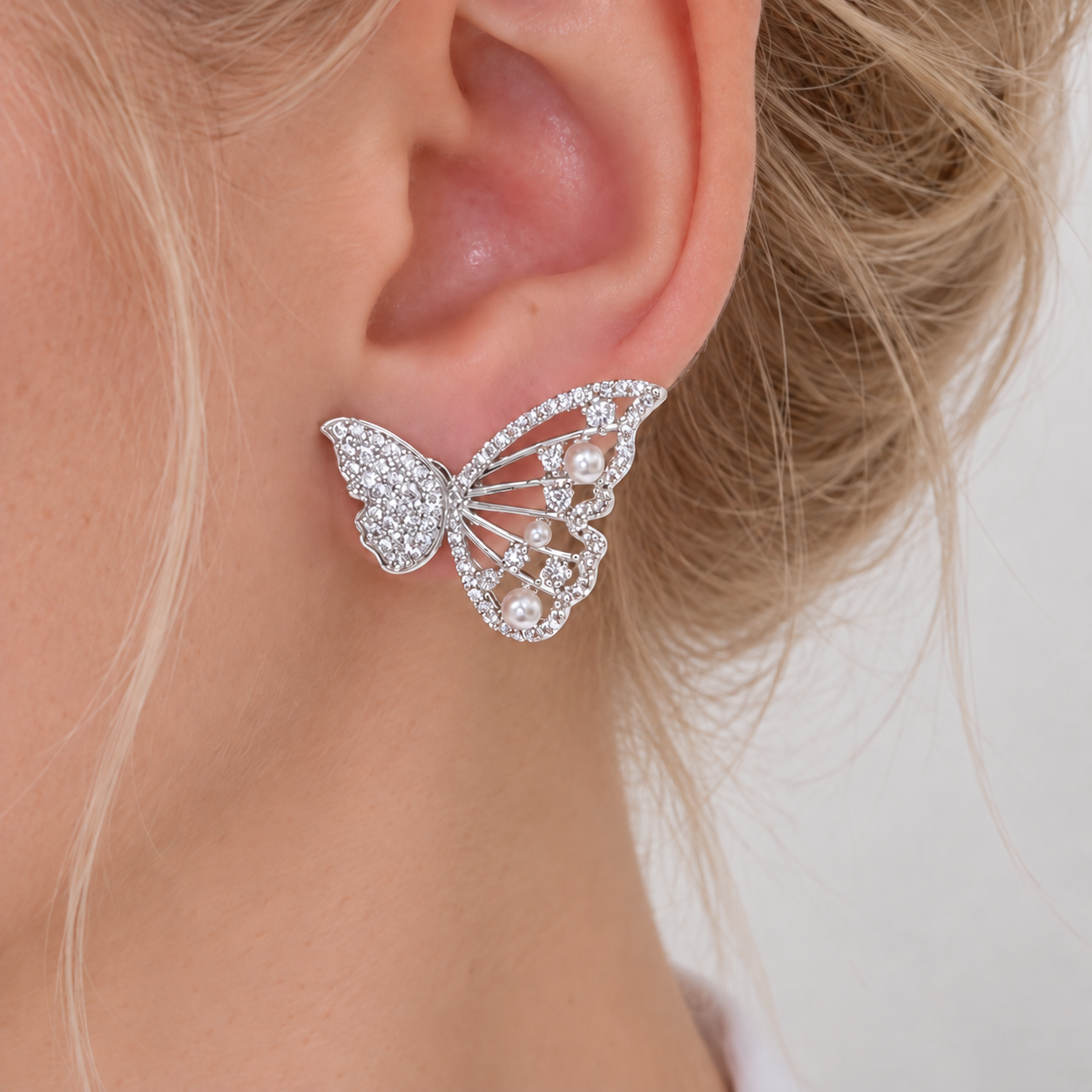 Monarch Butterfly Ear Jackets