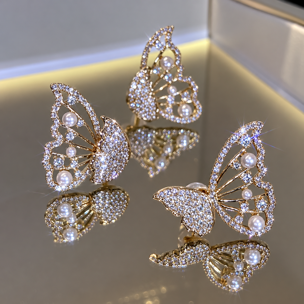 Monarch Butterfly Ear Jackets