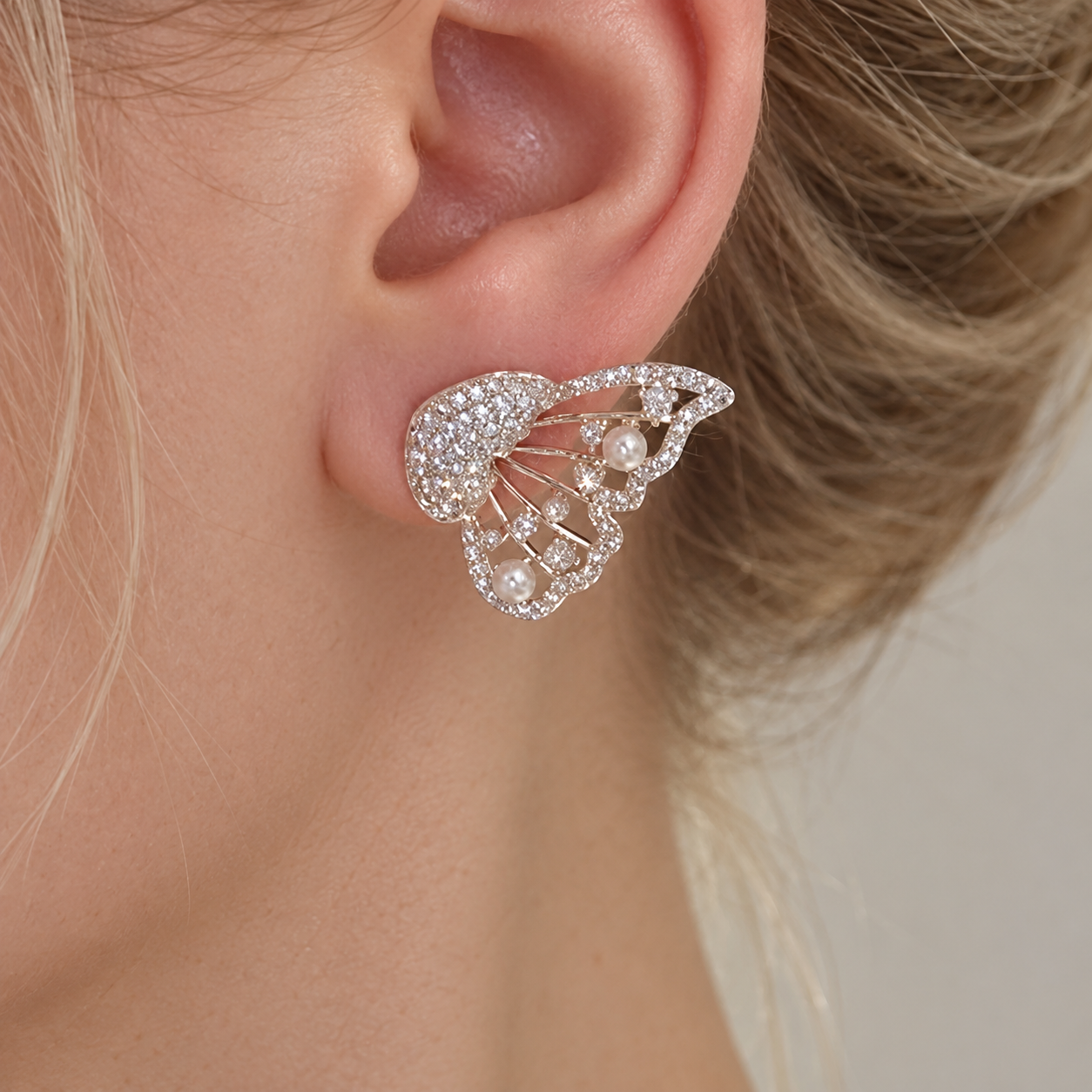 Monarch Butterfly Ear Jackets