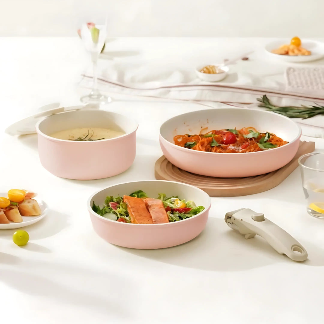 Cookware Set - Blush Pink