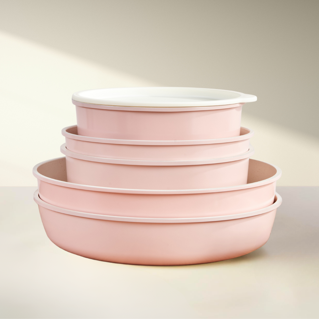 Cookware Set - Blush Pink