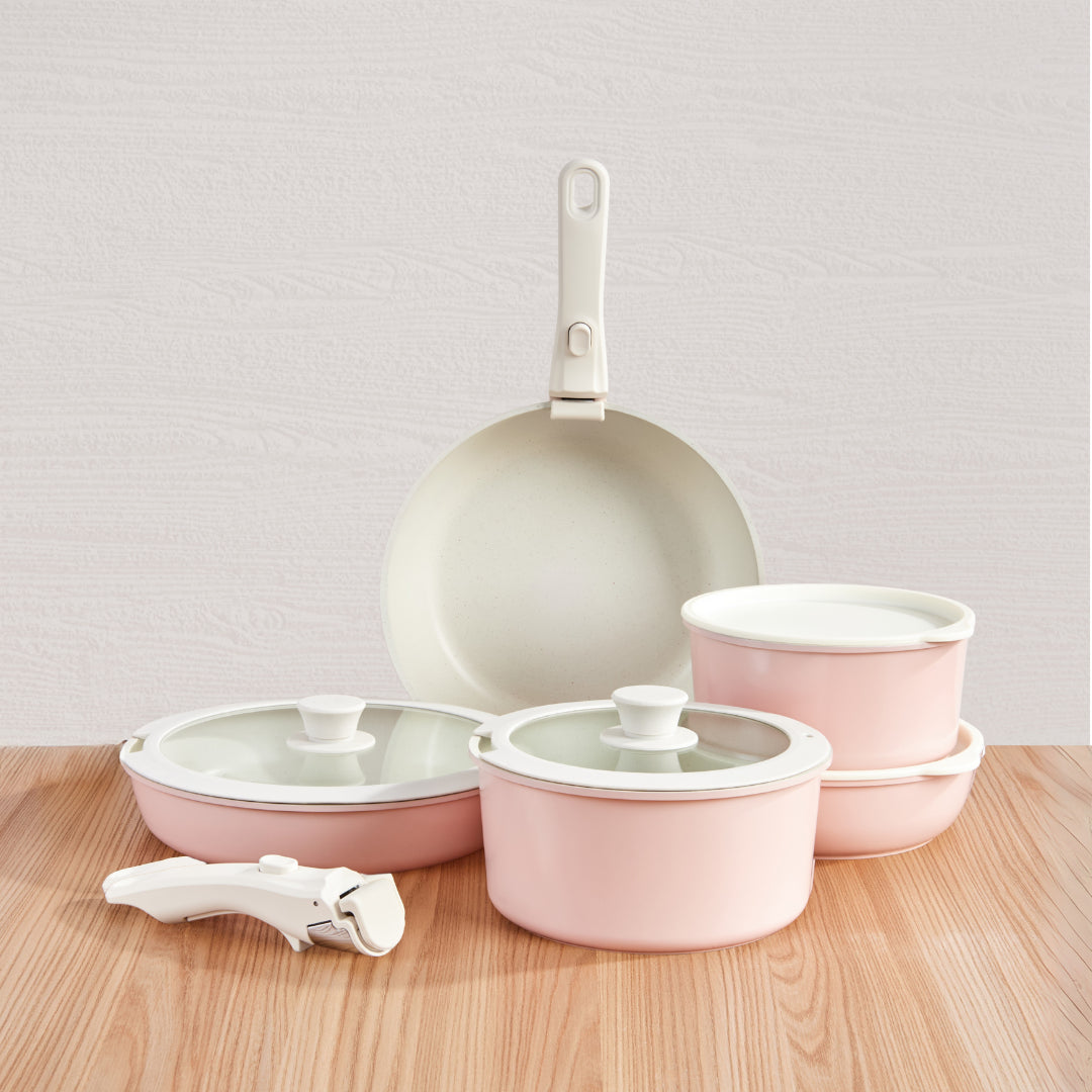 Cookware Set - Blush Pink