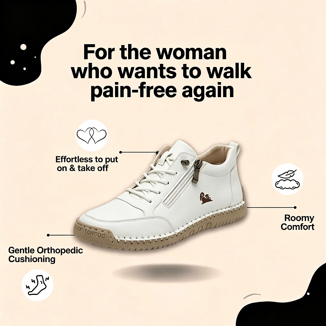 🔥Last day for 70% off 🔥Urban Comfortable Orthopedic Zipper Sneakers