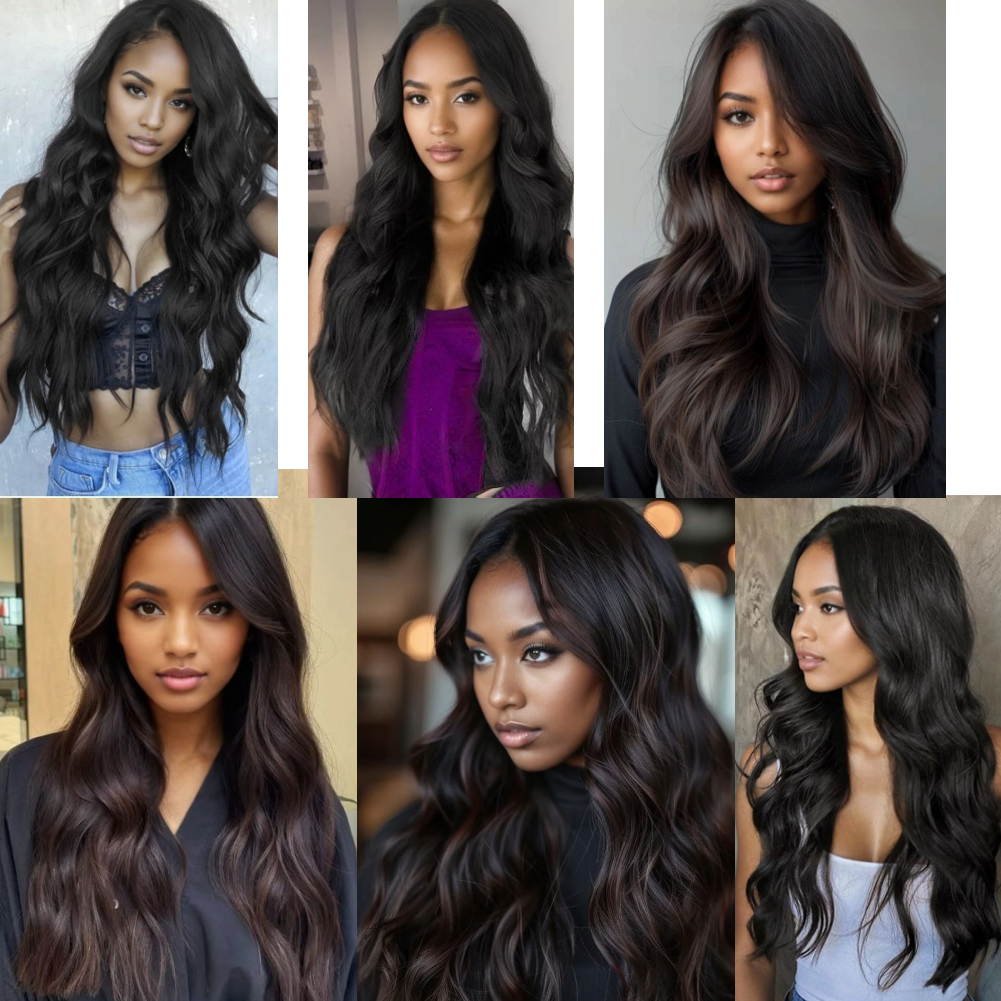 Wholesale 100% Human Hair Body wave 13x4 Lace Front Wig, 180% Density