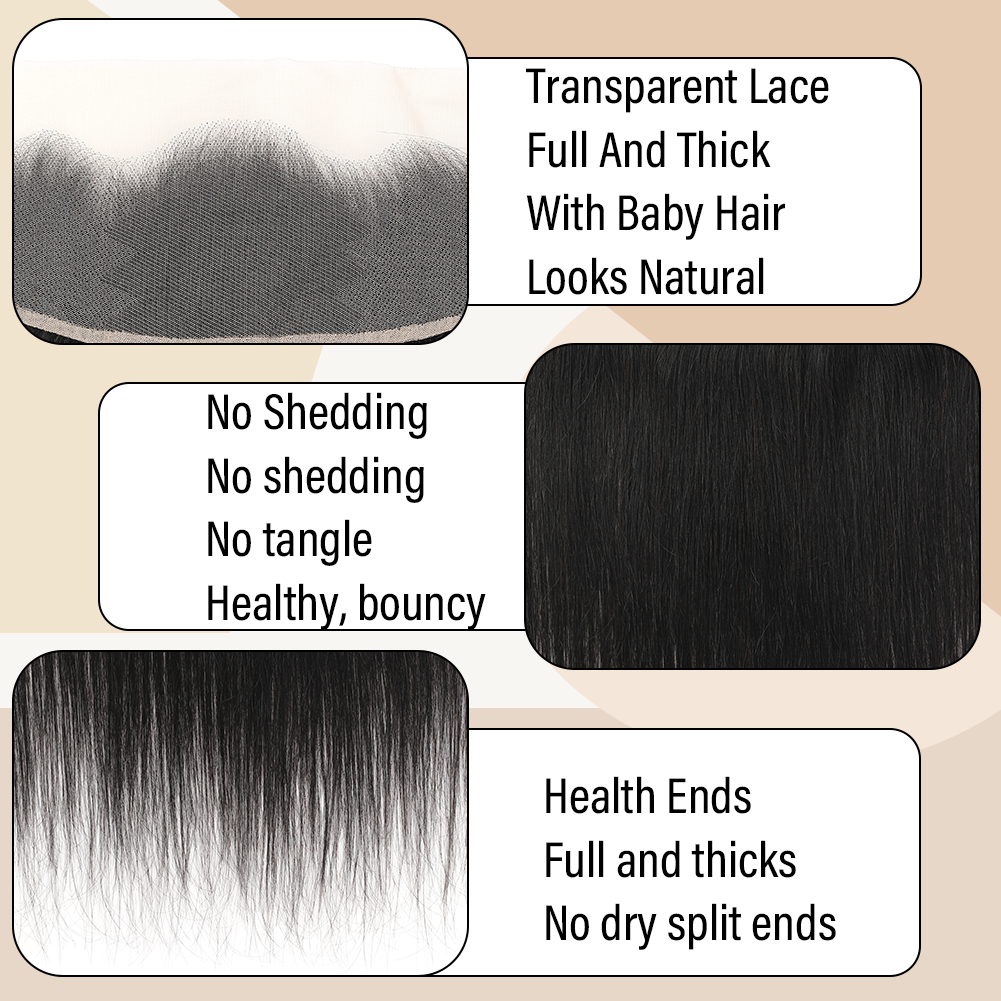 13x4 HD Lace Front Straight hair  Wholesale | 100% Virgin Unprocessed Human Hair